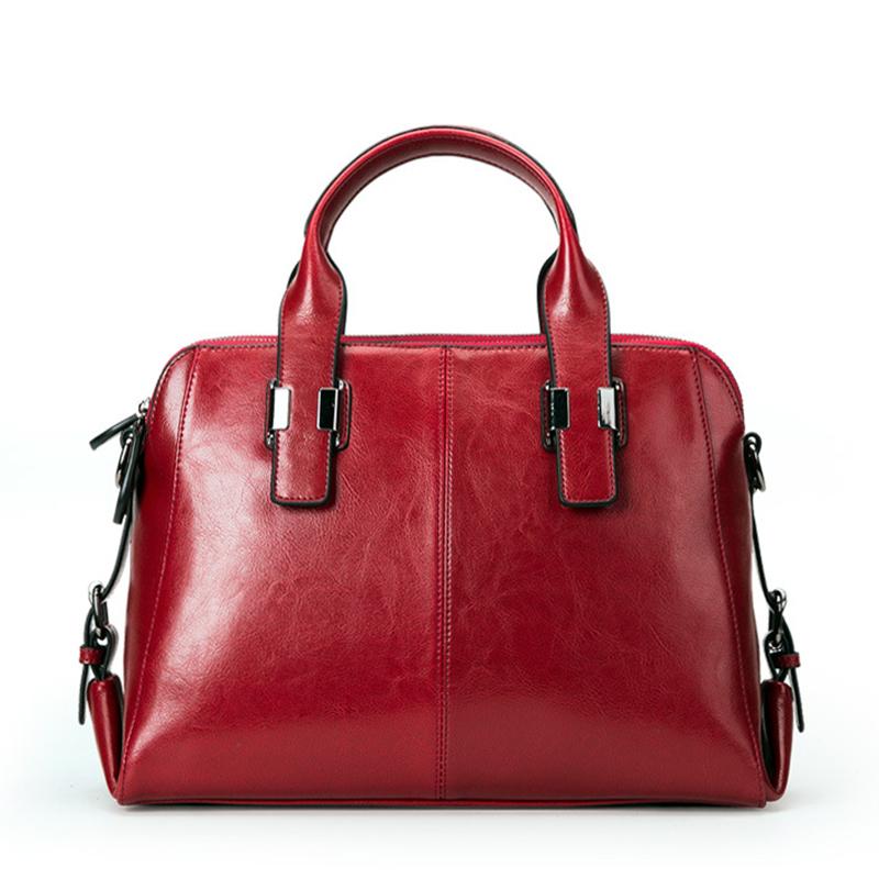 Women Genuine Leather Bags For Women Totes Messenger Bag Real Natural Leather Ladies Luxury HandBags Hign Quality Designer