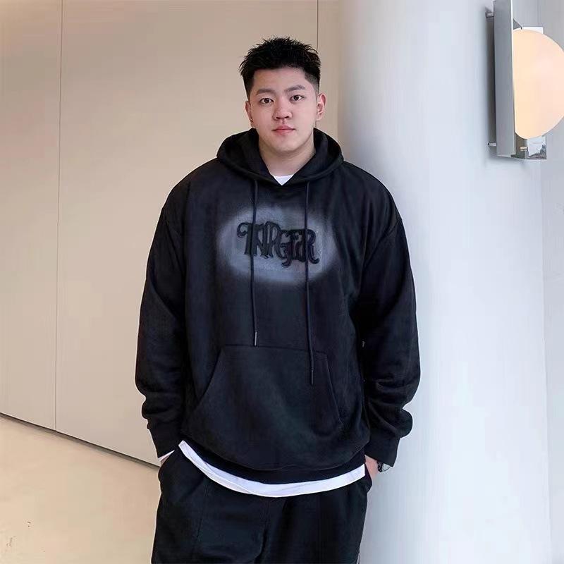 Soft and high quality fabrics wrinkle resistant men's street sports casual breathable loose fashion trend comfortable tops