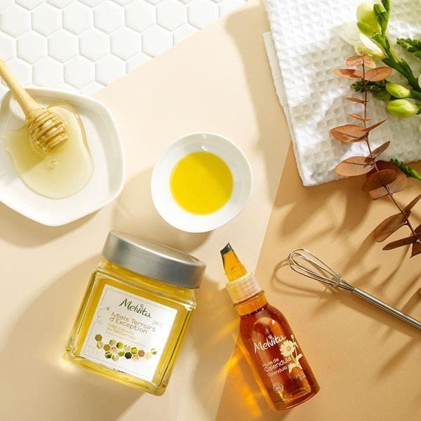Huile De Beauté - MELVITA - 50ml - Apaisante - Protectrice - Hypoallergénique