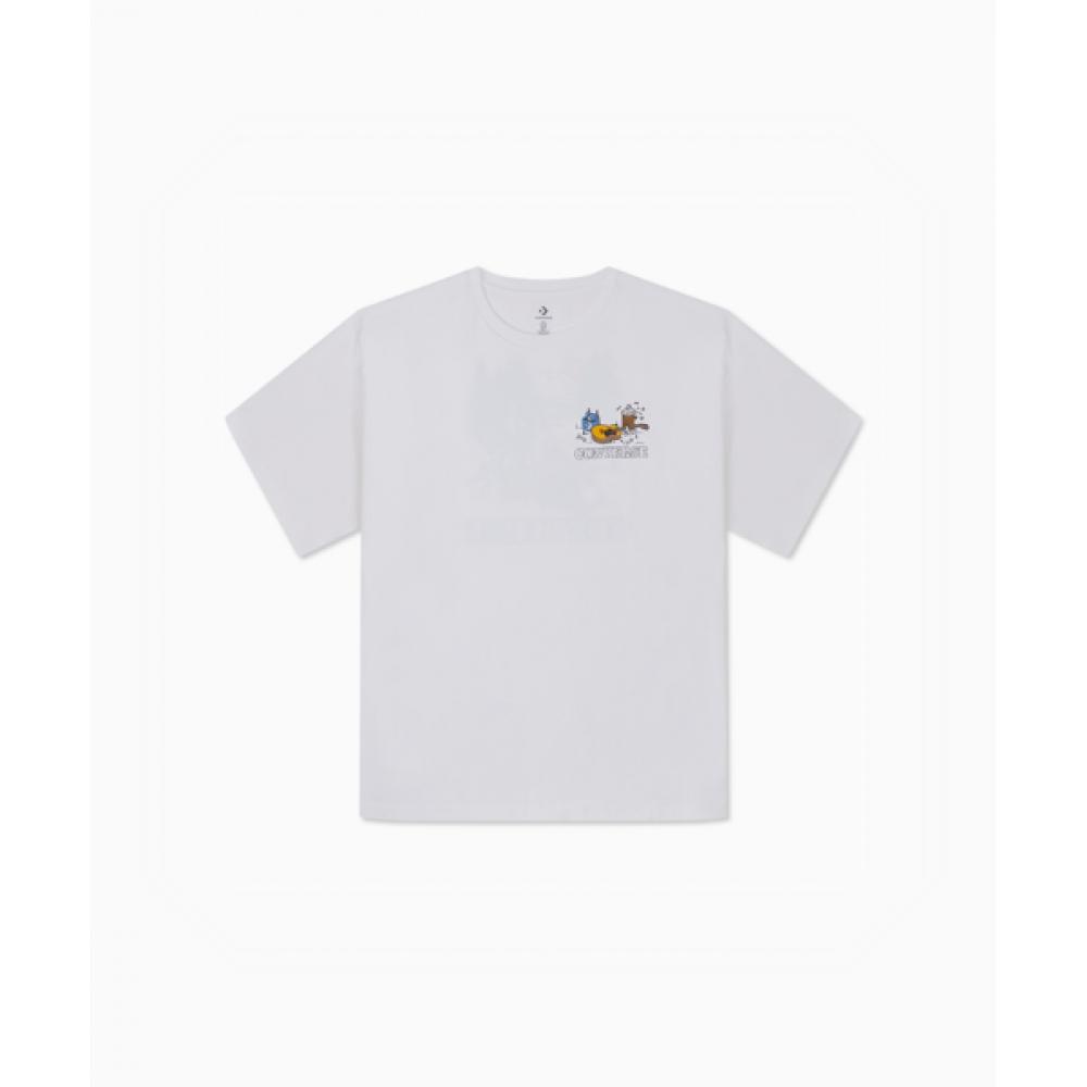 

ФУТБОЛКА CONVERSE CAMPSIDE БЕЛАЯ 10026441 A02