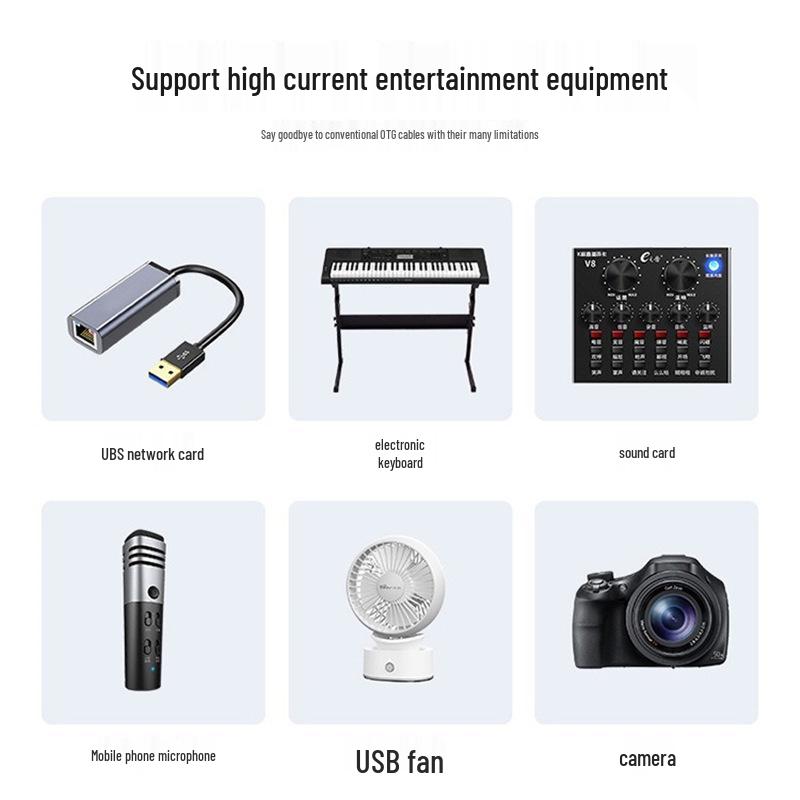 Compatible Apple Lightning to USB 3.0 Adapter for OTG, Card Reader, Keyboard, and Mouse.