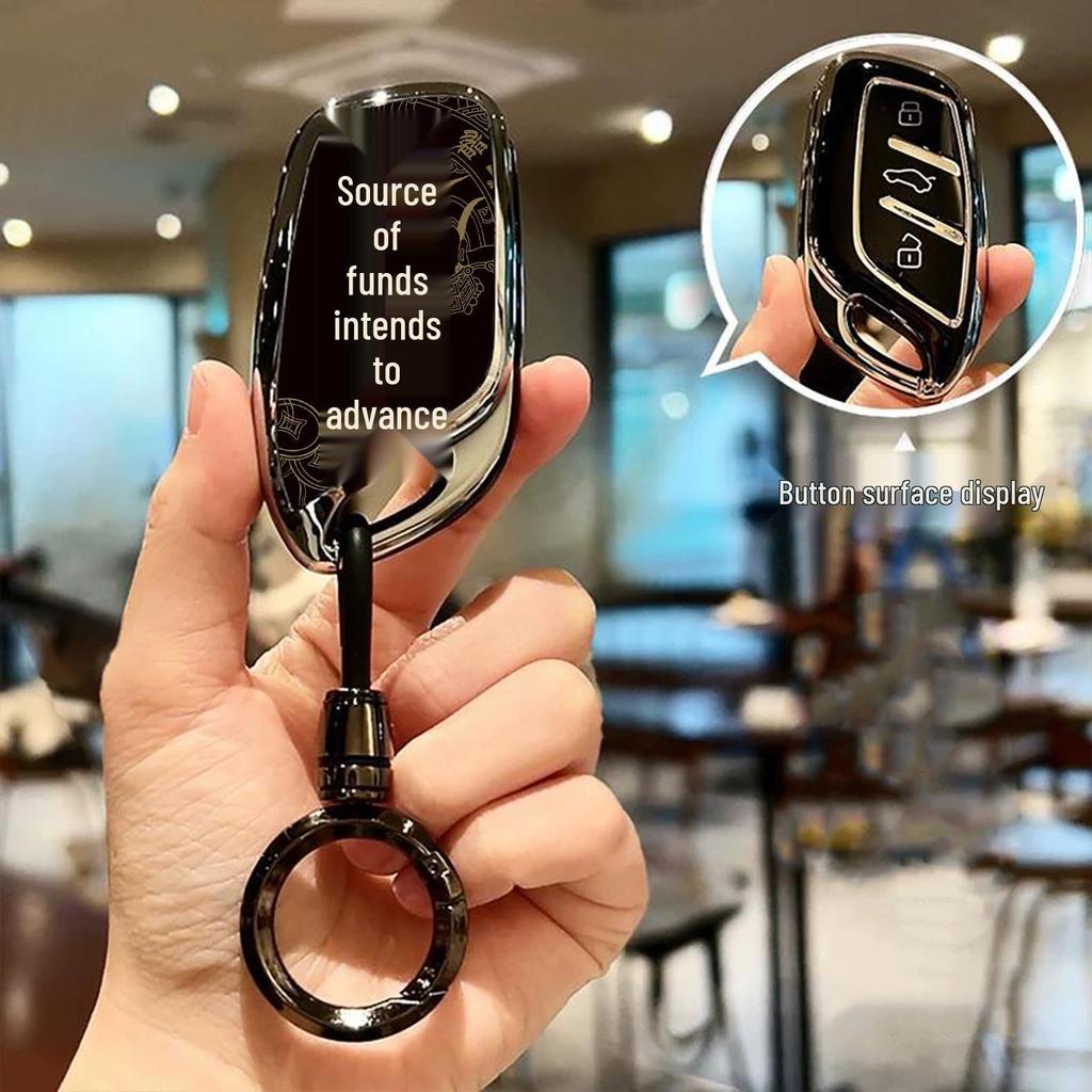 Roewe RX5 Plus/i5 Keychain - D7DMH Excellent Version & Imax8 Car Buckle