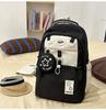 Schoolbag High Value Three-piece Schoolbag Girls Junior High School Students Girls Backpack Ins Large Capacity Primary School Backpack
