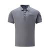 Men's Daily Casual Polo Shirt with Collar Buckle