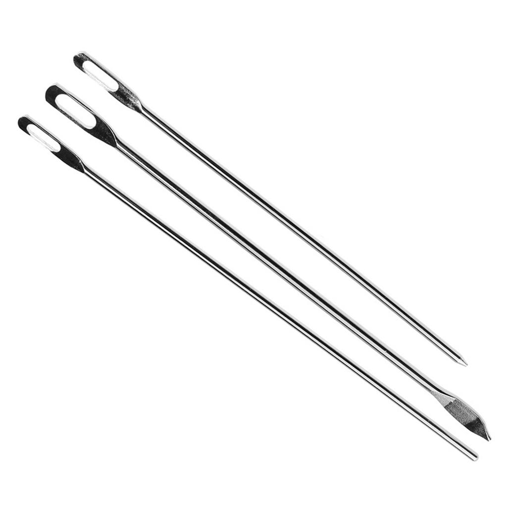 3Pcs Metal Drawstring Threader for Spring Cord Elastic Band Waistband Quick Threading Elastic Band Threading Tool