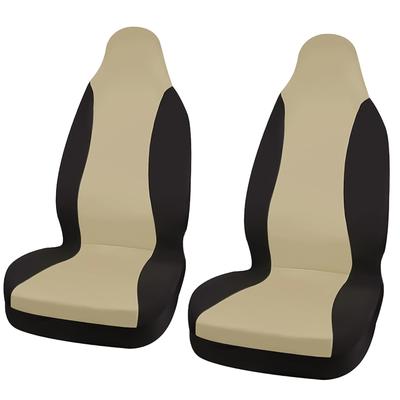 DALO Sitzbezüge für Beifahrer-Vordersitz Fleck Standard Licht Leichtes Auto 2 Stück [Set 2] Fahrersitz, Sitz, Auto, Bezüge, Universal, Elastisch, Auto,