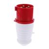 32 Amp Wall Mounted Panel Socket Waterproof IP44 380V 3P+ , Plug