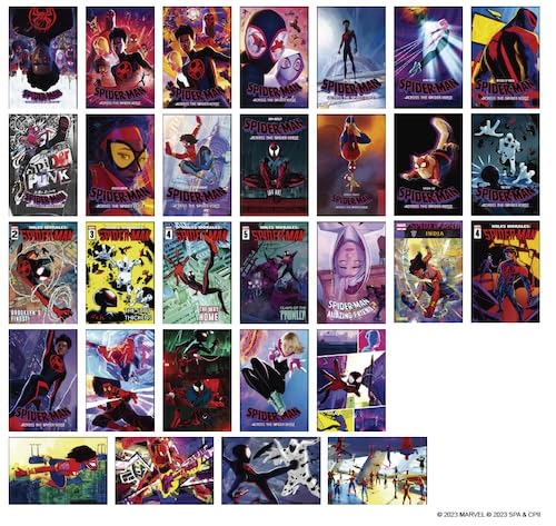 Spider-Man: Across the Spider-Verse ij 220 Postcard Set of 30