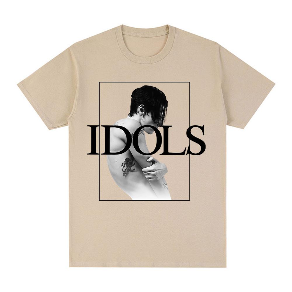 

Yungblud IDOLS 2025 Album Tour T Shirts Men Women Clothing Summer Gothic Short Sleeve T-shirts Casual Cotton Oversized T-shirt 4XL