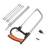 8 In 1 Magic Saw Hacksaw DIY Hand Steel Saw for Metal Woodworking Mini Saw Kit with 6 Blades