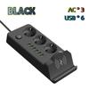 EU Plug Power Strip With Wireless Charger – Multi-Outlet USB PD Charging Station with Wireless Charging Pad