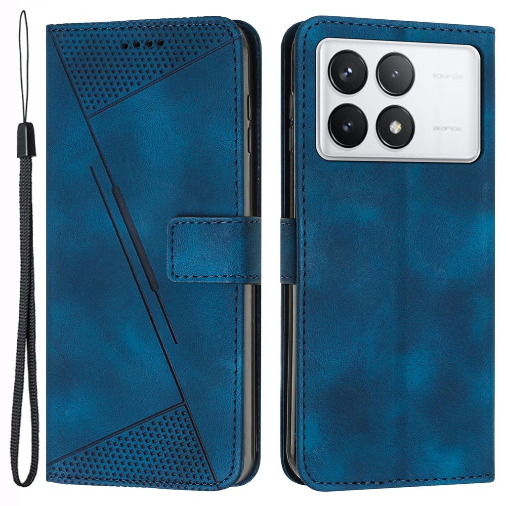 For Xiaomi Poco F6 Pro 5G/Redmi K70 5G/K70 Pro 5G Case Anti-Scratch PU Leather Phone Cover Stand Shell Wallet