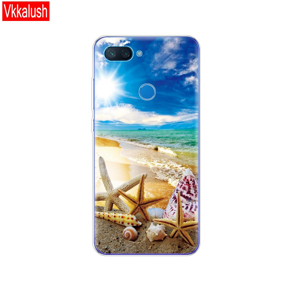 Silikonhülle Für Xiaomi mi 8 LITE Hülle 6,26 Zoll klar TPU niedliche Hülle Für Xiaomi mi 8 lite Rückseite Für Xiaomi mi8 coque capa