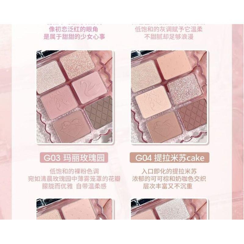 GOGO TALES - Sweet Ballet Soft Mist Eyeshadow Palette - 6 Colors