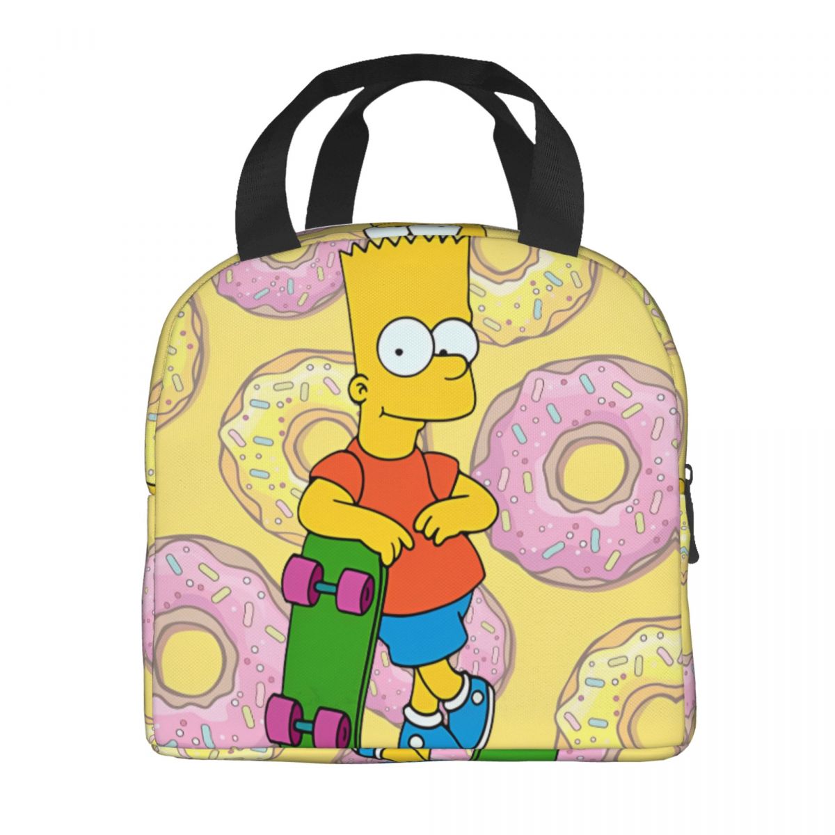 The S-Simpsons Thermal Insulated Lunch Bags for Work Portable Bento Box Cooler Thermal Food Box Option 1