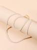 Accessories, Fashion Personality Simple Pearl Necklace Collarbone Chain European and American Pearl Necklace Bracelet Set N1888