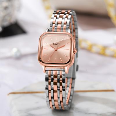 Mode Quadrat Damen Quarz Uhr Damen Lässig Legierung Armband Armbanduhren Mädchen Uhr Reloj Mujer
