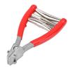 Badminton Racket Stringing Clamp Professional 3 Springs Steel Tennis Racket Starting Clamp for Tennis Badminton Racket Red