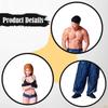 1/64 Scale Figures People Male Female Ornaments Resin Figurines Miniature Character for Micro