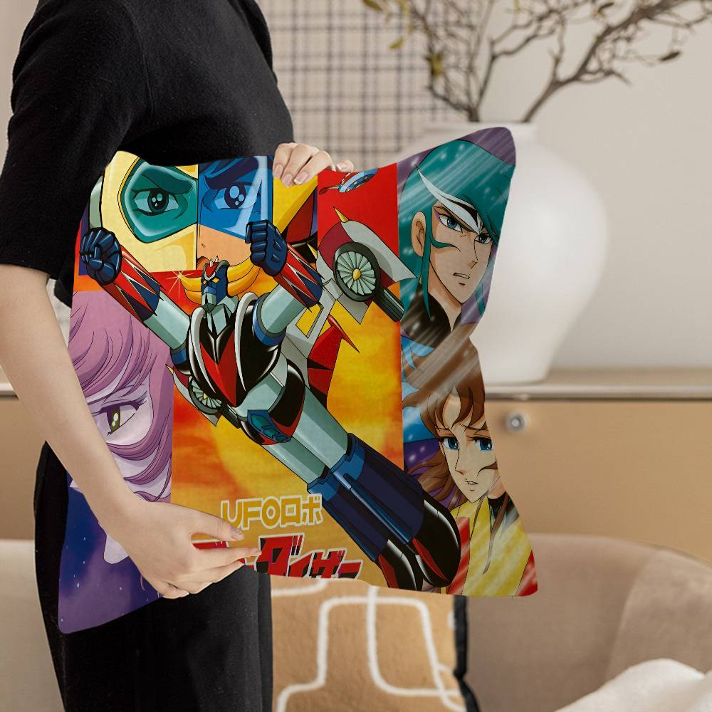 G-Goldorak Pillow Gifts Home Office Furnishings Bedroom Sofa Car Cushion Cover case 45x45cm