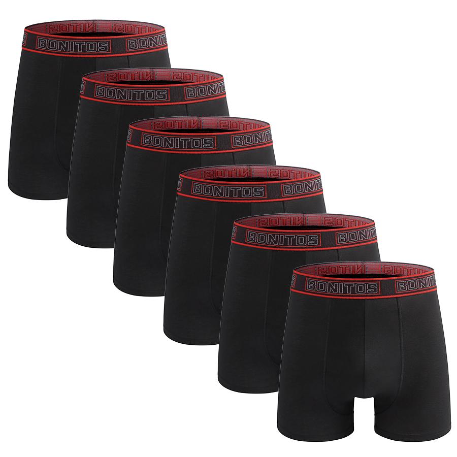 

6 шт. Новое нижнее белье для мужчин шорты с надписью мужские трусы сексуальные трусы мужские полиэстеровые боксеры-брифы средней длины мужские боксеры L