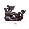 Hand-Carved Chinese Dragon Figurine Fengshui Ornament