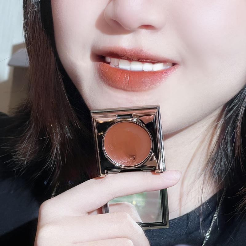 HER ORANGE ~ Sweetheart Sheer Lip Mud Natural Nu Multi-uso Blush Creme Branqueador de Cor Única