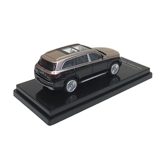 PARAGON 1/64 scale Mercedes-Maybach GLS 600 in Obsidian Black/Kalahari Gold RHD