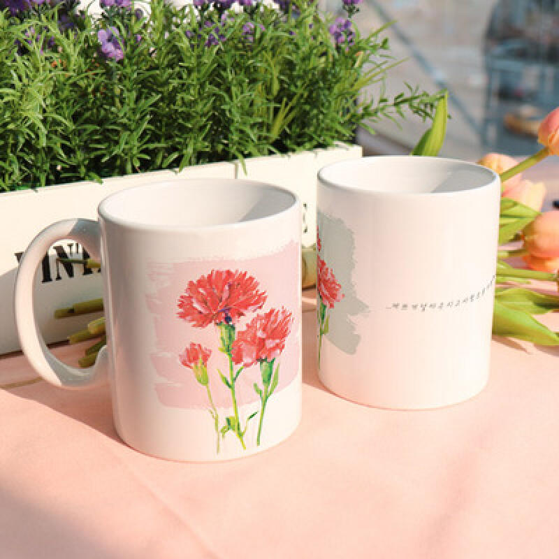 ci450-Design Mug 2p-Carnation Watercolor Thank You
