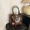 IELGY Large-Capacity Autumn Winter Retro All-Match Fashion Cross-Body Simple Portable Work Commuter