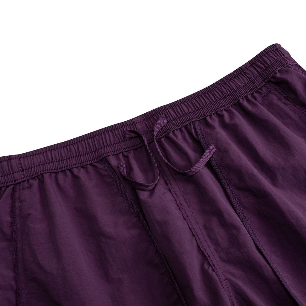 Anta Outdoors Woven Pants Summer Casual Shorts Men shorts Purple-Sand 952626501-7