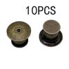 10PCS Surface Polished Metal Locking Pin Keepers Smooth Finish Lock Pin Clasp  For Tie/Badge