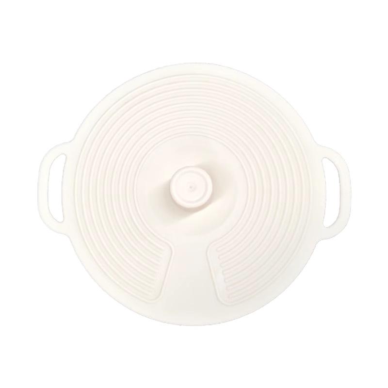 Silicone Fresh-Keeping Pot and Bowl Lid - Spill-Proof, Dustproof, and Sealing for Refrigerator Use
