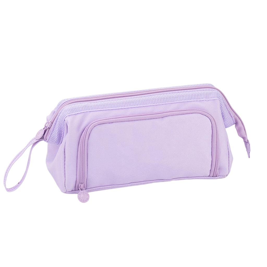 Korean Version Of The Boat-shaped Large-capacity Multi-layer Oxford Pencil Case Multi-functional Portable Pencil Case Student Storage Pencil Bag
