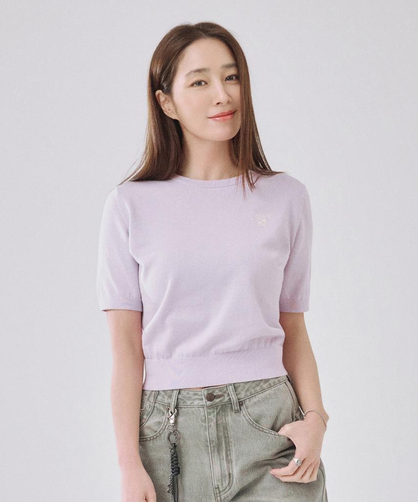 Seteo (W) Lauren Fine Half Knit Lavender