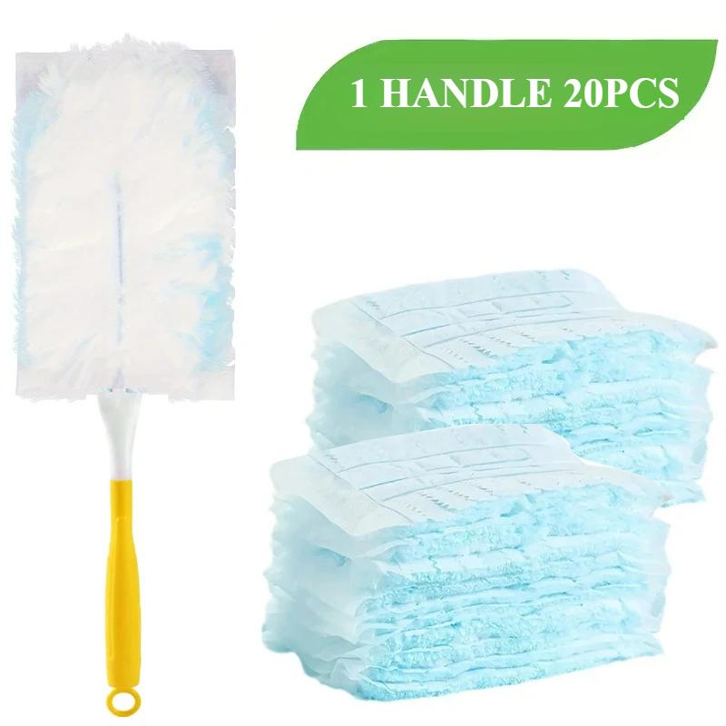 Double Sided 360 ° Disposable Electrostatic Duster ,Electronics, Blinds, Car, Ceiling Home Dusting Brush Cleaning Accessories