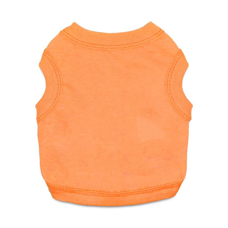 Dog Shirts Pet Clothes Blank Clothing Puppy Vest T-Shirt Sleeveless Costumes Doggy Soft and Breathable Apparel Outfits for Cats