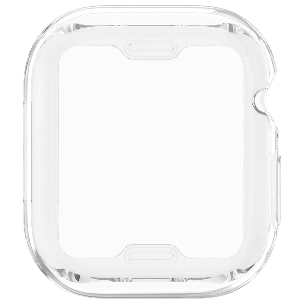 Мягкий защитный чехол из ТПУ для Apple Watch Series 10 42 мм (Прозрачный белый)