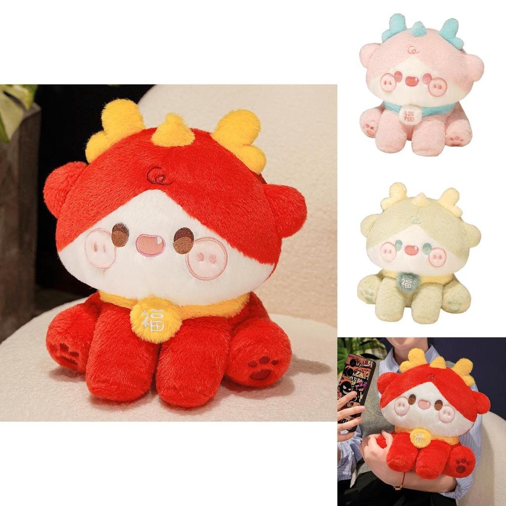 Cute Cartoon Plush Toy Wholesale Soft And Fluffy Dragon Cushion For Birthday Gift