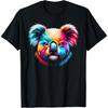 Multicolor Art Colorful Koala T-Shirt
