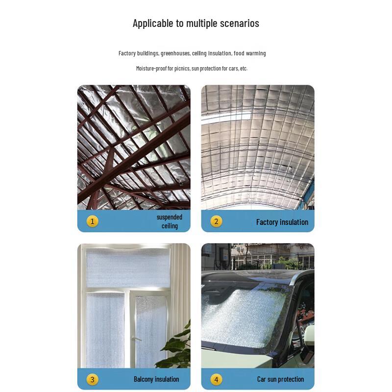 Double-Sided Aluminum Foil Insulation Film