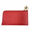 Ausgezeichnetes CELINE Kartenetui Rotes Leder L10083FVO Gebraucht