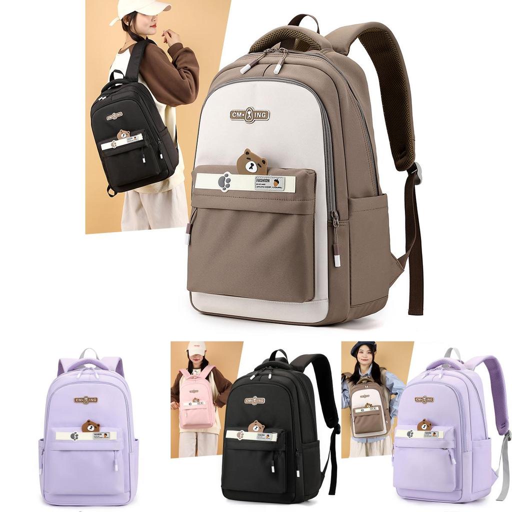 New Style Student Backpack For 3-6 Grade Primary School Kids Cartoon Bag With Large Capacity