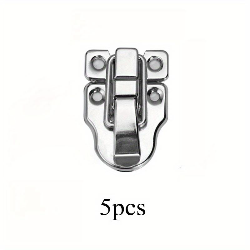 5pcs Vintage Jewelry Wood Box Hasps Drawer Latches Decorative Suitcases Hasp Latch Buckle Clasp Furniture Hardware