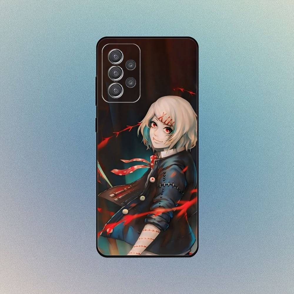 Tokyo Ghoul JUZO S-SUZUYA Phone Case For Samsung S25,S24,S21,S22,S23,S30,Ultra,S20 Black Soft Case