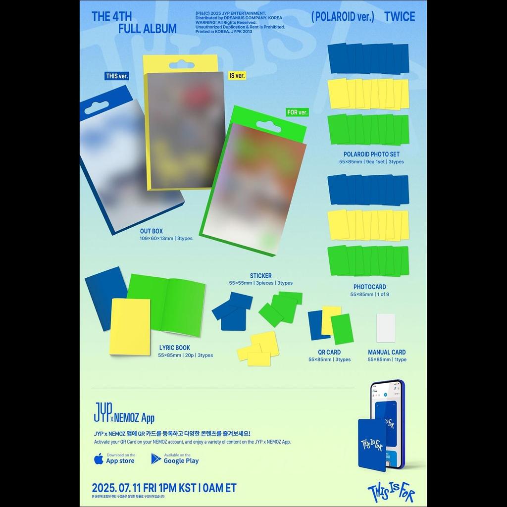 Twice DIES IST FÜR (POLAROID-Version)