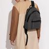 New COACH Charter Fabric Backpack Large Men's Black CC077-MI5