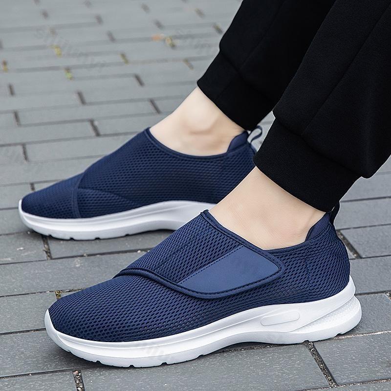 Summer Men's Casual Sports Shoes 2025 Hollow Mesh Fabric Breathable Comfortable Non Slip Outdoor Soft Zapatillas Informales
