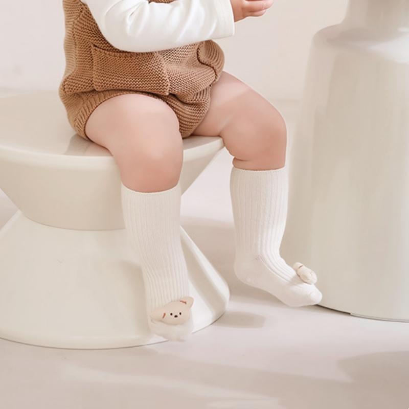 Toddler Floor Socks Cartoon Antislip Baby Newborn Indoor Socks For Baby Solid Color Non Slip Infant Floor Socks
