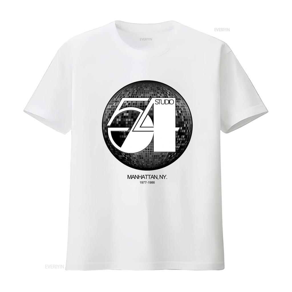 Studio 54 Disco Nightclub Retro Vintage T Shirt Unisexhattan Ny 1977 1986 Design Vintage Washed Homme Stylish Fashion Unisex